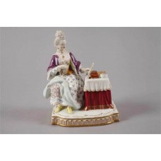 Meissen, Figure allegoriche - Il viso